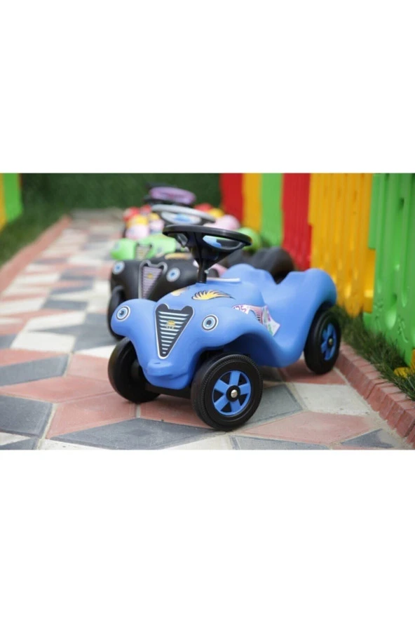 KingKids King Kids King Car (ilk Arabam) Kırmızı - Resim 3