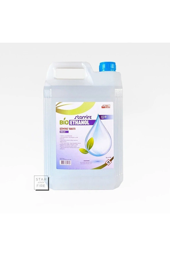 Starfire Bioethanol Şömine ( Bacasız ) Yakıtı - 5 Litre