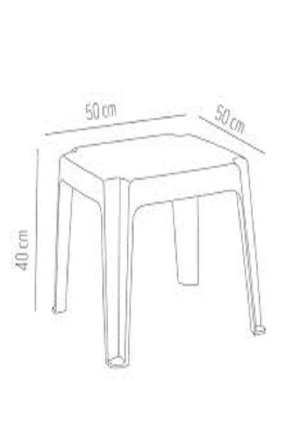 Holiday Monoblok Sehpa 10lu Paket - Resim 2