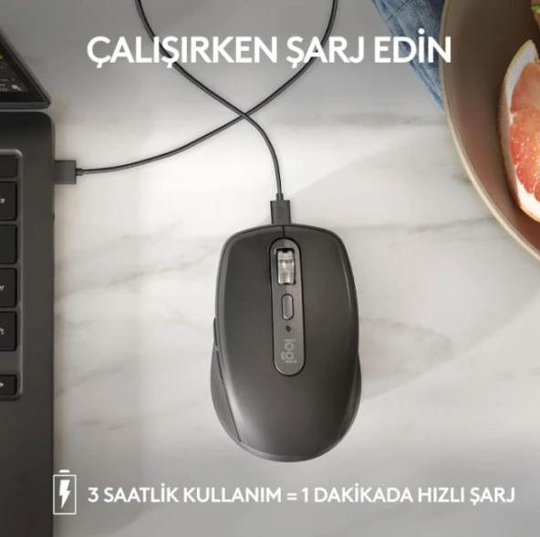 Logitech Mx Anywhere 3 Mouse Siyah 910-005988 - 4