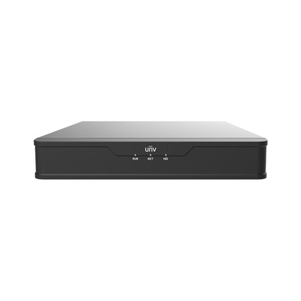 Uniview NVR301-04X 4 Kanal 8MP H.265+ Ses Des. 1 Disk Network Kayıt Cihazı