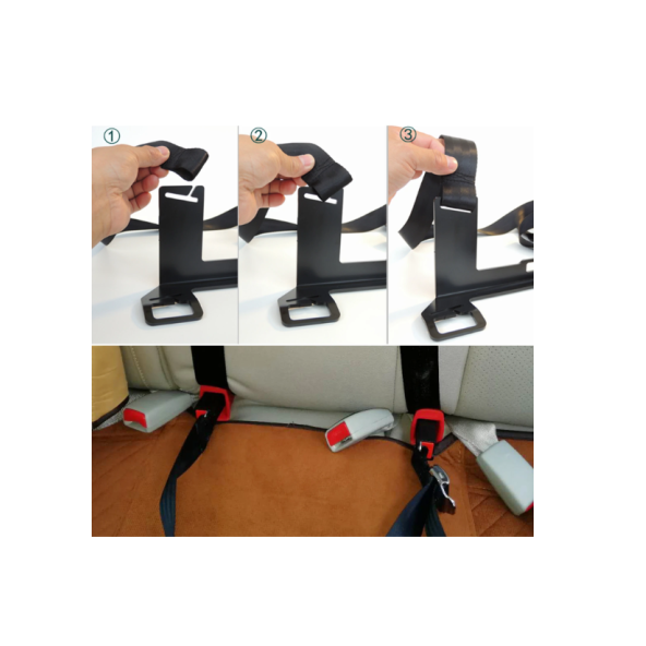 BRK Robotics Isofix Çocuk Oto Koltuğu Aparatı Kemerli Model - 2