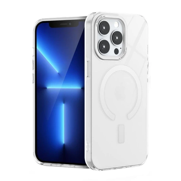 Cda Store iPhone 15 Pro Uyumlu Kılıf Magsafe Özellikli Ultra İnce Kılıf - 3