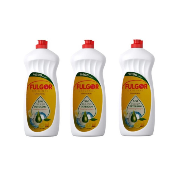 Fulgor Sıvı Bulaşık Deterjanı 750 Ml  X 3 ADET