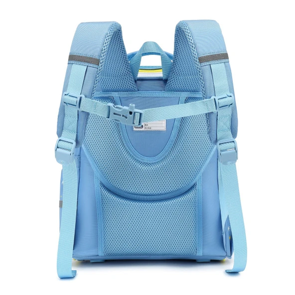 Hello Dragon Unisex Omurga Koruyucu Laptop&Sırt Çantası Açık Mavi - Sarı - 3