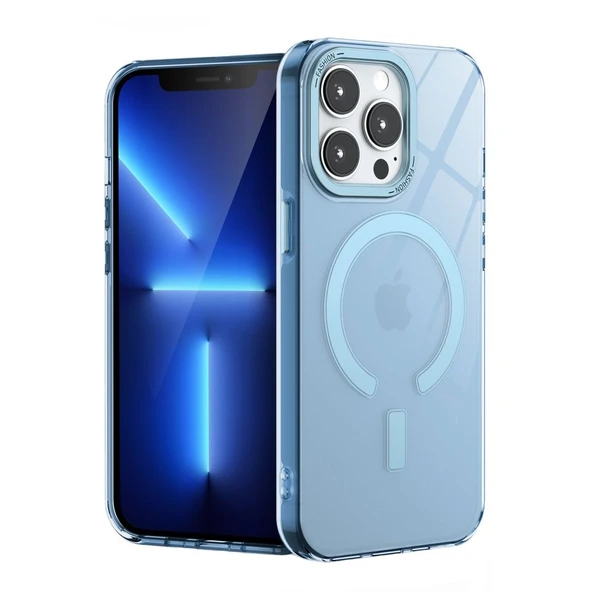 Tfy Store iPhone 15 Pro Max Uyumlu Kılıf Magsafe Özellikli Ultra İnce Kılıf - Resim 2