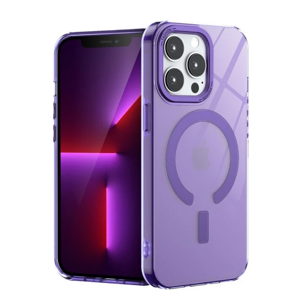 Tfy Store iPhone 15 Pro Uyumlu Kılıf Magsafe Özellikli Ultra İnce Kılıf