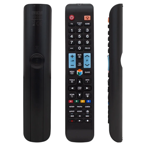 Samsung Tv Kumandası Soucre Tuşlu Huayu Rm-D1078+1 32064 ürün görseli 1