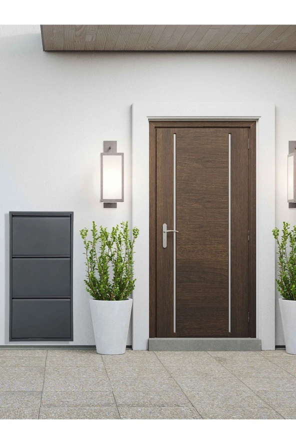 adlsteel  Metal Ayakkabılık  3'lü ANTRASİT