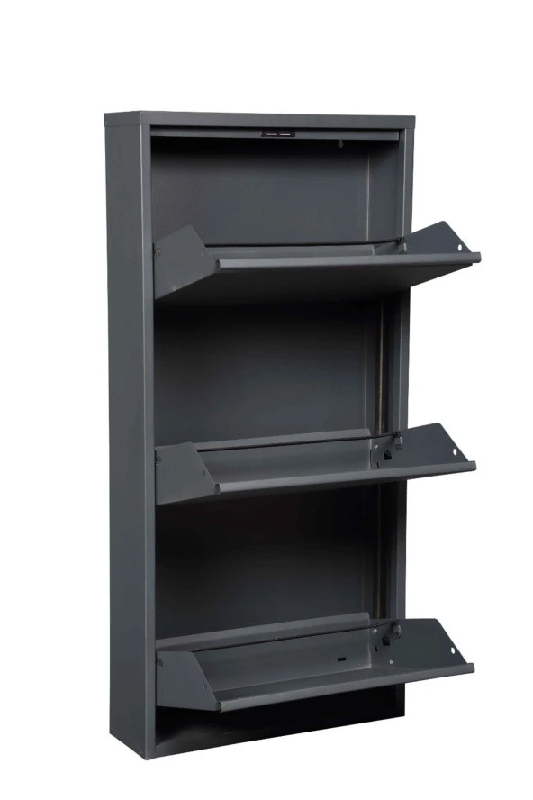 adlsteel  Metal Ayakkabılık  3'lü ANTRASİT - 4