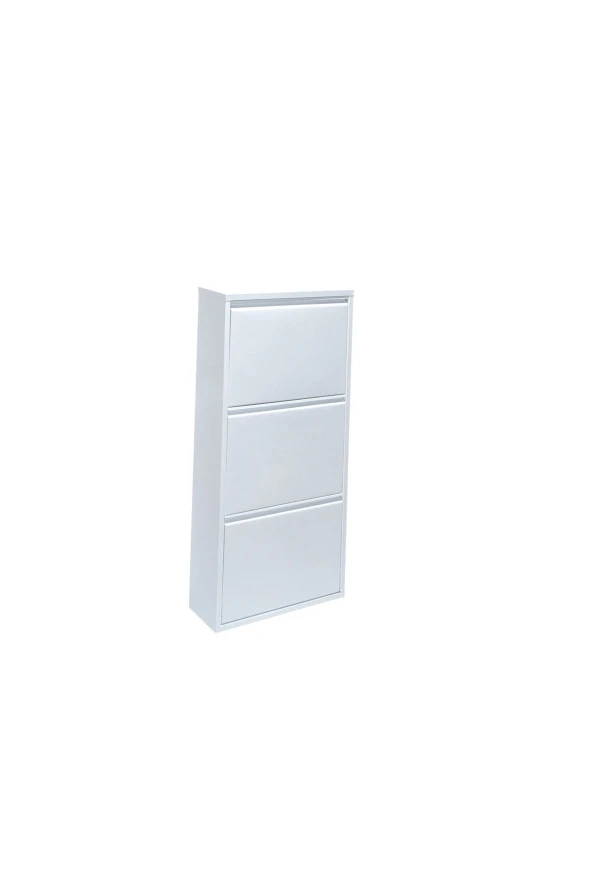 adlsteel Metal Ayakkabılık 3lü BEYAZ - 4