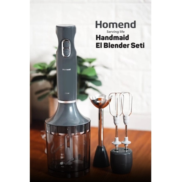 Homend Handmaid 1936H 1700 W Blender Seti