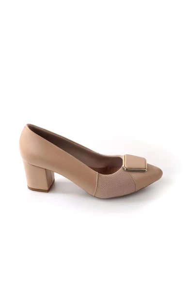 Papuçcity La Pia 02842 5 Cm Topuklu Kadın Ayakkabı - 7