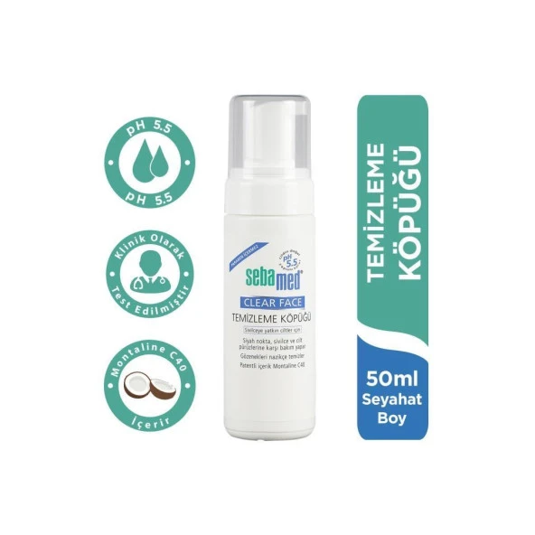 Sebamed Clear Face Temizleme Köpüğü 50 ML