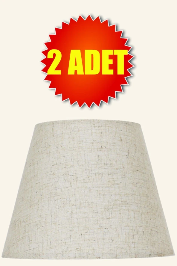 Vivido Abajur Dora Modern Ikili Abajur Şapkası
