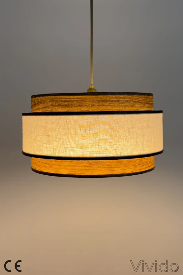 Vivido Abajur Dora Dopia Selva Avize - Resim 2