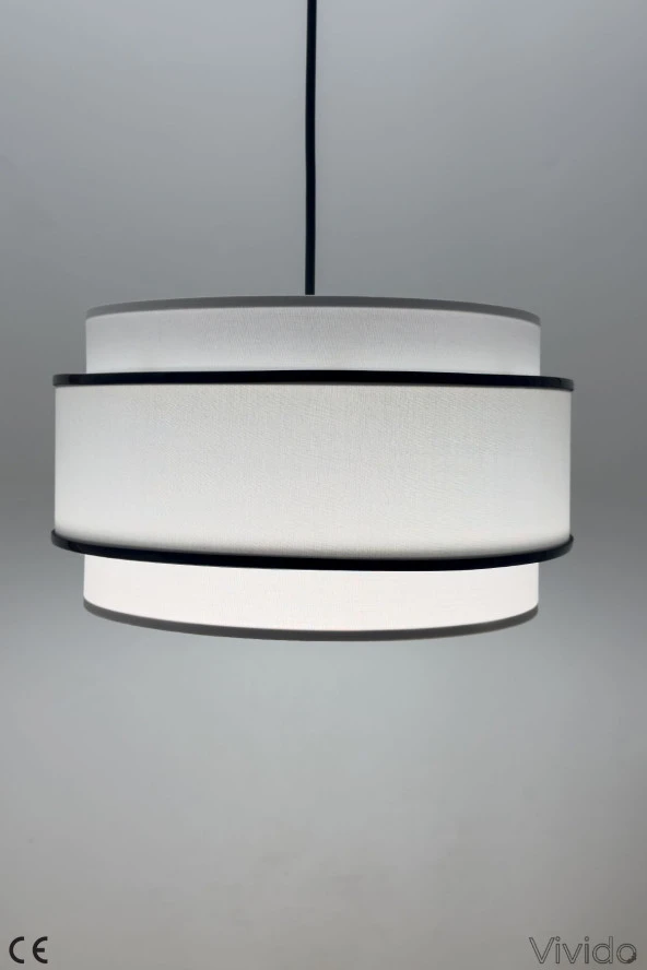 Vivido Abajur Beyaz Dopia Avize - 4