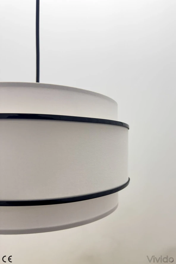 Vivido Abajur Beyaz Dopia Avize - 3