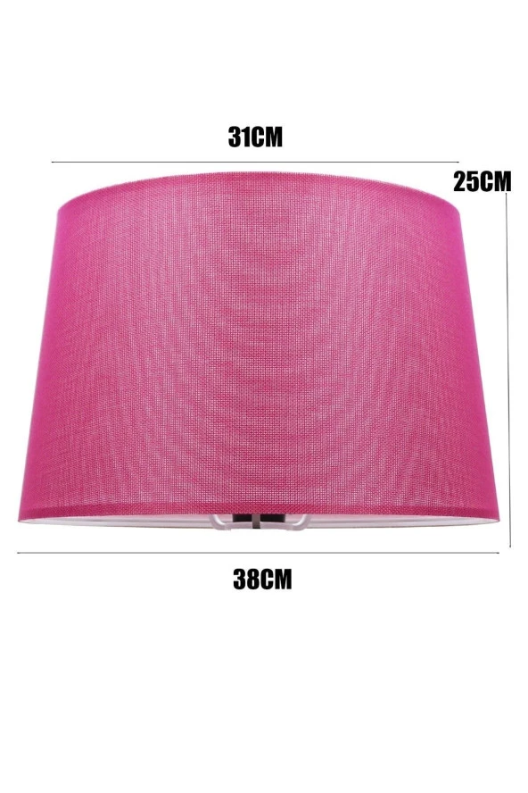 Vivido Abajur Pembe Lambader Şapkası - 2