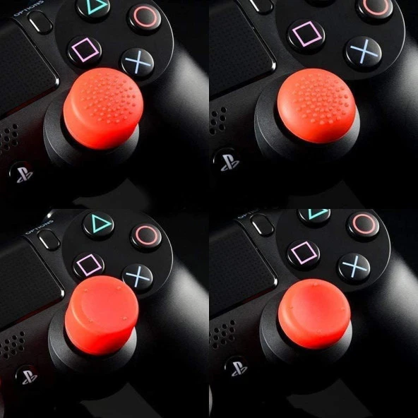 Cosmostech PS5 Controller Joystick Oyun Kolu Gamepad Uyumlu - 8'li Analog Koruyucu K - Resim 4