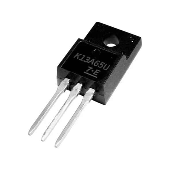 13A65 TK13A65U TO-220F Mosfet Transistör - Resim 3
