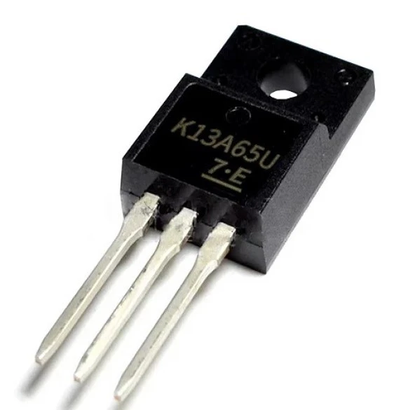 13A65 TK13A65U TO-220F Mosfet Transistör - Resim 2