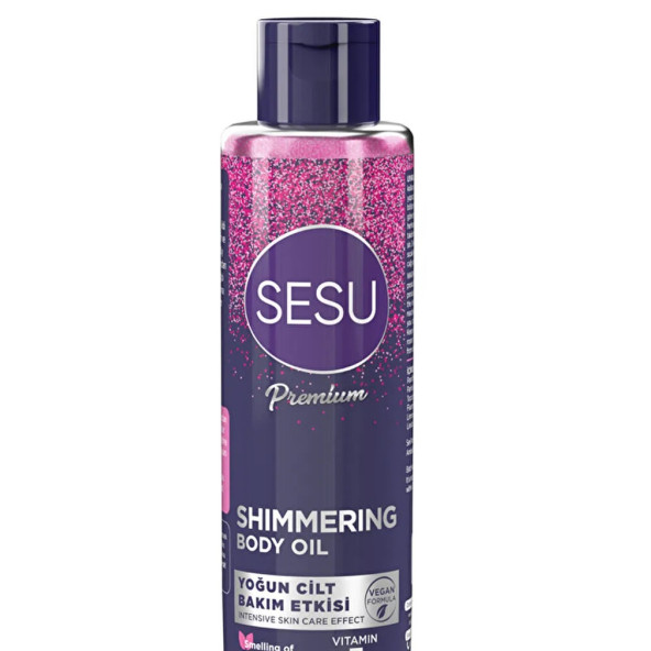 SESU PREMIUM  SHIMMERING BODY OIL 150ML - Resim 2