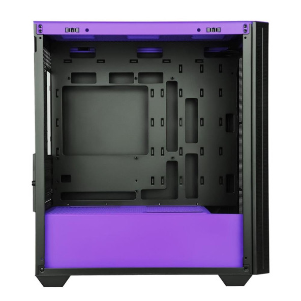 POWER BOOST PB-P2252BP USB 3.0 MESH RİNG ARGB FAN M-ATX MOR KASA - 3