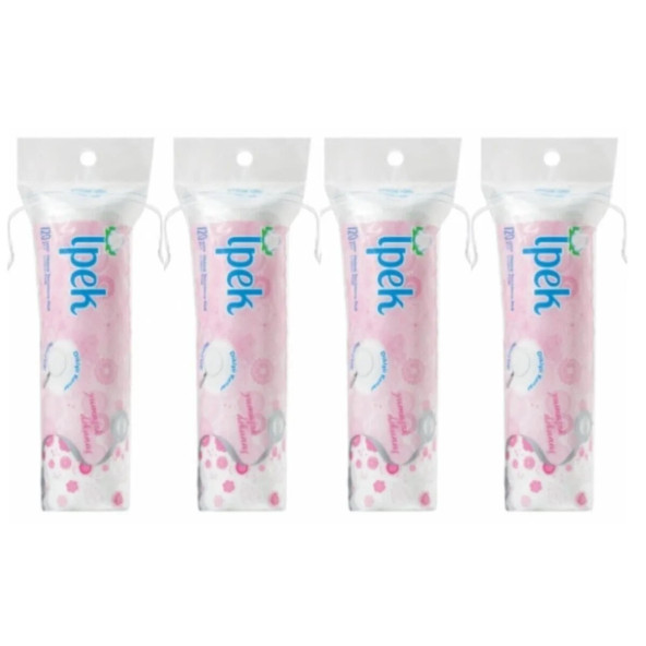 İPEK MAKYAJ TEMİZLEME PEDİ 70Lİ 4 ADET ürün görseli 1