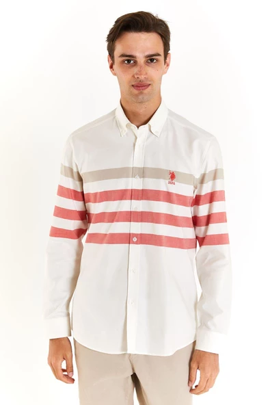 U.S. POLO ASSN. ERKEK DOKUMA GOMLEK G081SZ004-000-1838266 - 4