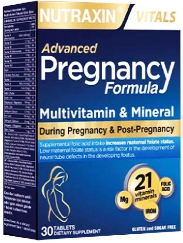 Nutraxin Pregnancy Formula 30 Tablet