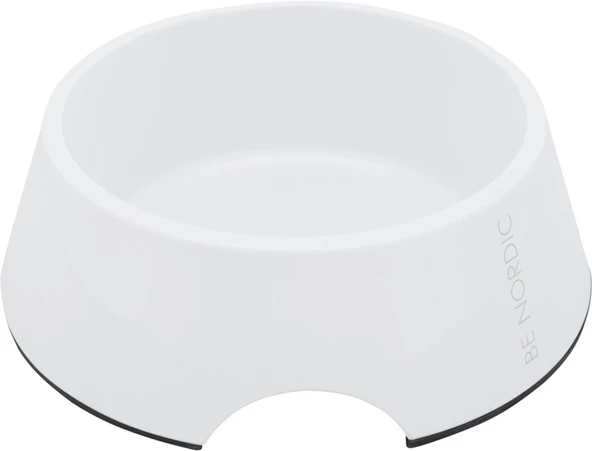 Trixie Köpek Mama ve Su Kabı, Melamin/Paslanmaz  Çelik, 0.2lt/ø14cm, Beyaz - 2