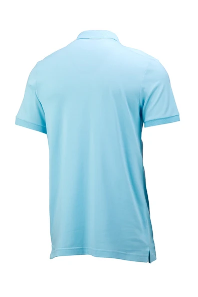 Erkek Polo Yaka Yumuşak Dokulu, Kol Bantlı Mint T-Shirt - 4