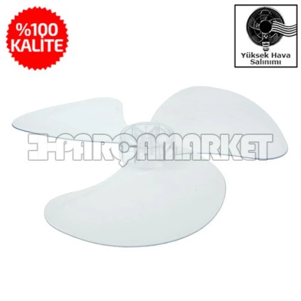 Kumtel KTF 320 Vantilatör Pervanesi-Sert Malzeme & Güçlü Üfleme - Resim 3