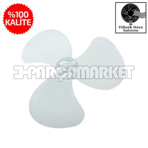 Kumtel KTF 320 Vantilatör Pervanesi-Sert Malzeme & Güçlü Üfleme - Resim 4