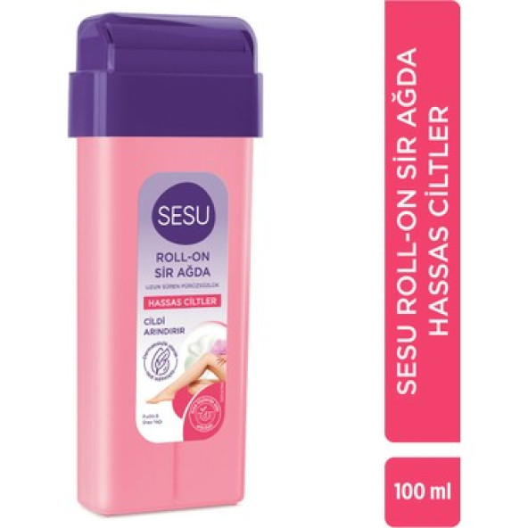 SESU ROLL-ON SİR AĞDA 100ML  HASSAS CİLTLER PUDRA & SHEA YAĞI