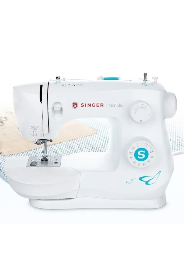 Singer yeni model 3337 değişik desen dikiş makinesi - 2