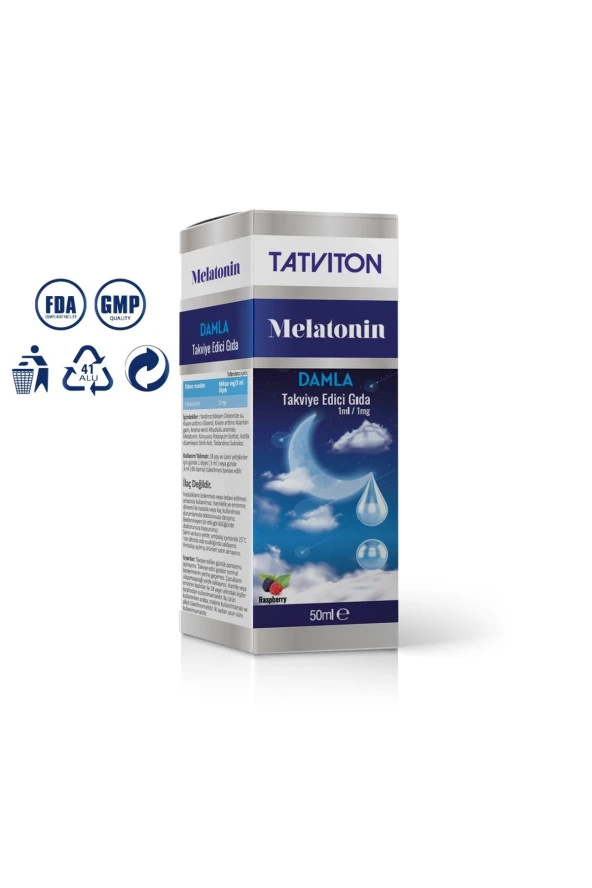Tatviton Melatonin Damla 50 ml (1ML/1MG)
