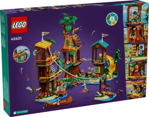 Lego Friends 42631 Adventure Camp Tree House - Resim 2