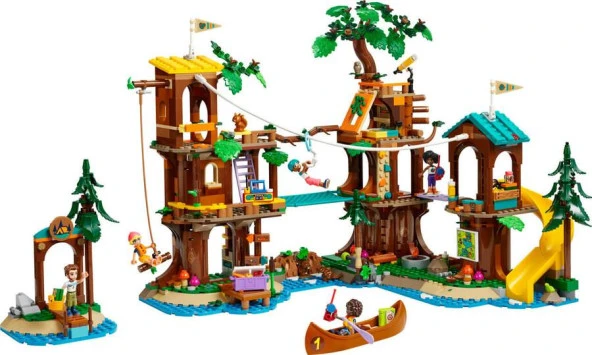 Lego Friends 42631 Adventure Camp Tree House - Resim 3