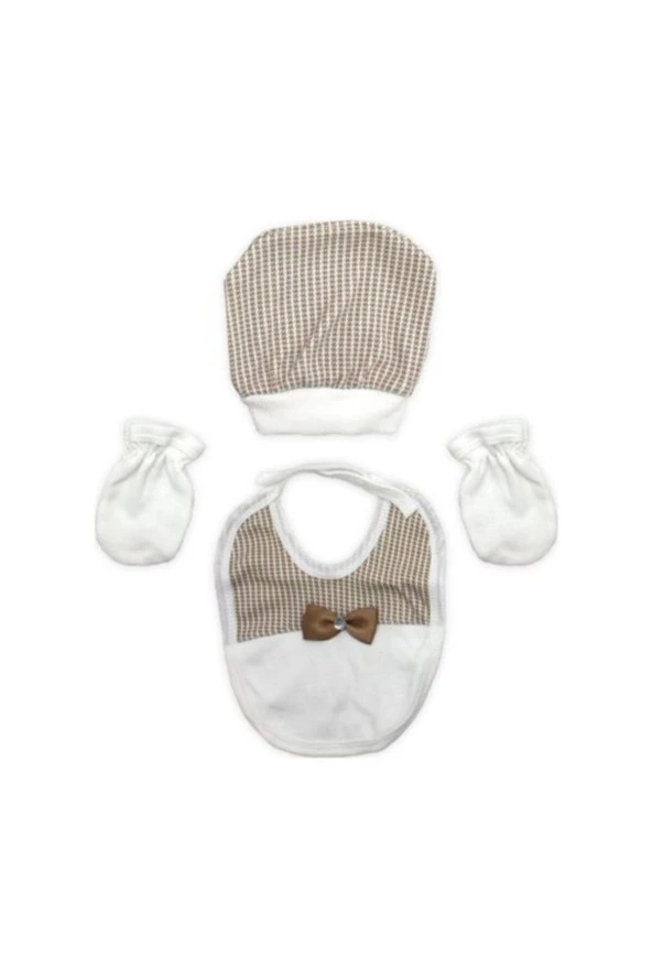 Bambino Erkek Bebek Papyonlu Damat 5'li Hastane Çıkış Seti 0 - 3 Ay - 2