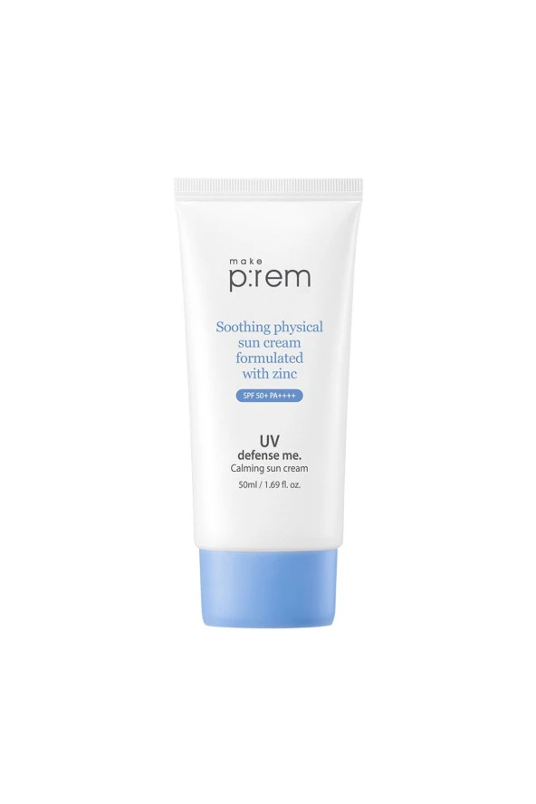 Make P rem Make Prem Uv Defence Me Calming Sun Cream 50ml