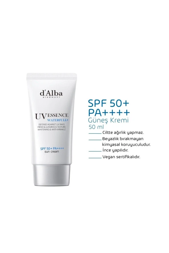 Dalba Waterful Essence Sun Cream 50 ml- Güneş Kremi