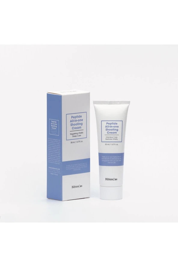 Bibimcos All-in-one Shooting Cream - Yoğun Nemlendirici Krem 50ml - Resim 2