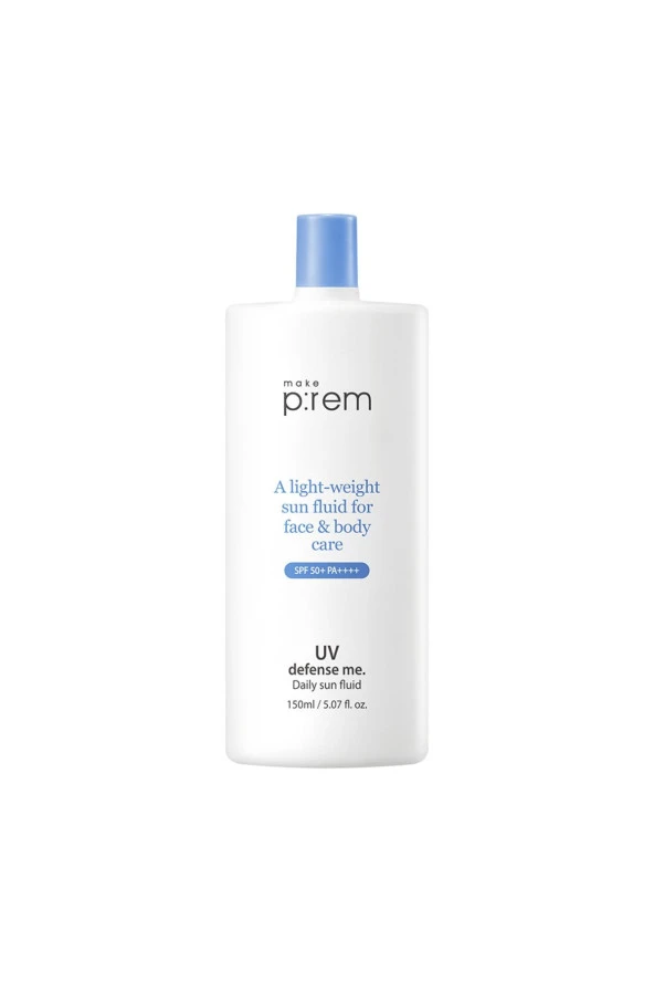 Make P rem Make Prem Uv Defence Me. Daily Sun Fluid 150ml – Güneş Kremi