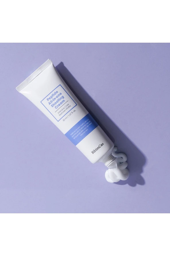 Bibimcos All-in-one Shooting Cream - Yoğun Nemlendirici Krem 50ml - Resim 3