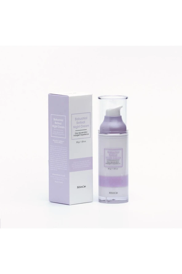 Bibimcos Bakuchiol Retinol Night Cream 30Gr - 2