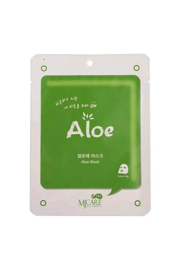 Mjcare Aloe Vera Özlü Yüz Maskesi 8809220800160