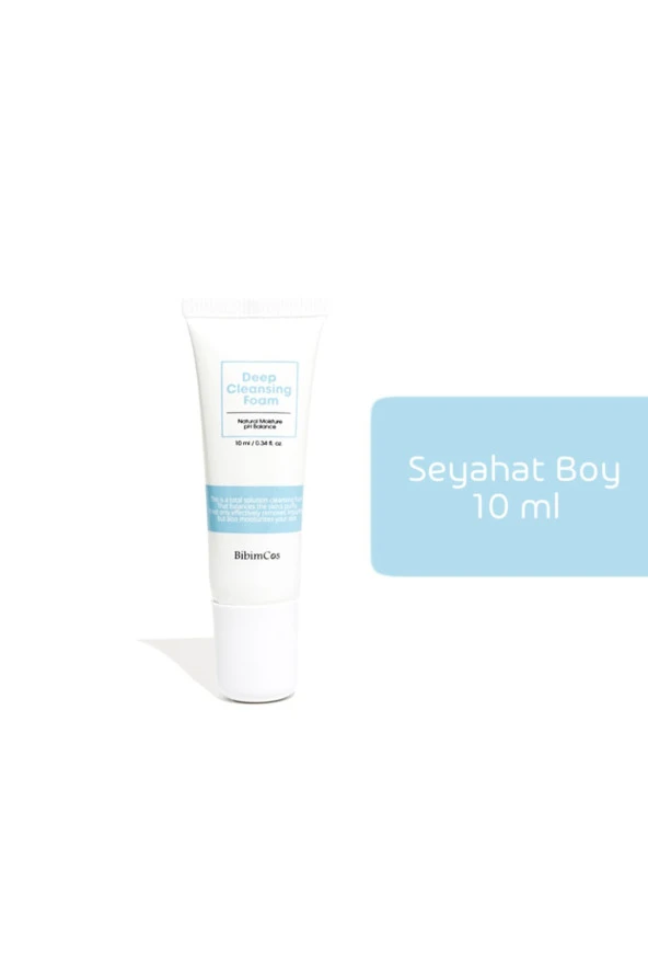 Bibimcos Deep Cleansing Foam 10 ml – Yüz Temizleyici Köpük