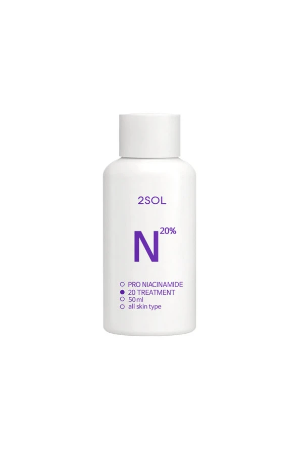 2sol Pro Niacinamide 20 Treatment 50 ml Serum